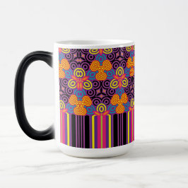 Pastel Ornament Mönster med sömlös design Magisk Mugg