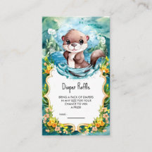 Pastel Otter Baby Shower