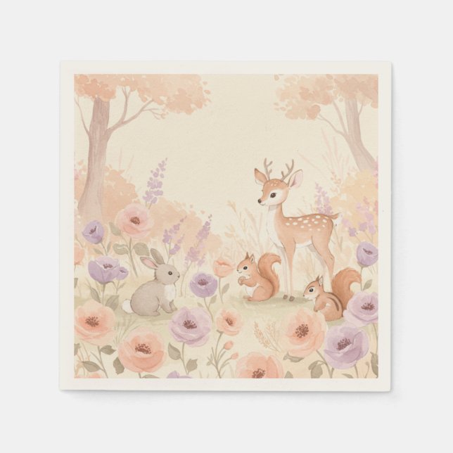 Pastel Paradise - Pappersservett (Framsidan)