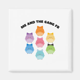 Pastel Påsk Funny Homies Meme Cute Ba Magnet