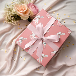 Pastel Påsk Wrapping Papper - Personlig Presentpapper