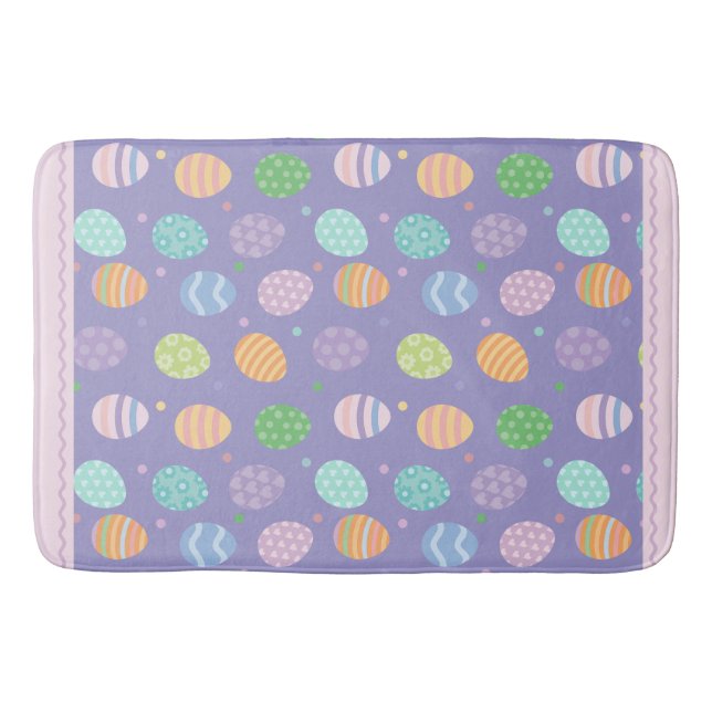 Pastel-Påskägg Badrumsmatta (Framsidan)