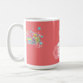 Pastel Påskägg & Bunny Mugg