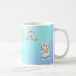 Pastel Påskägg & Bunny Mugg