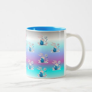 Pastel Påskägg & Bunny Mugg