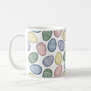 Pastel Påskägg Coffee Mugg
