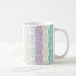Pastel Påskägg Mönster - Vår Helgdag Design Kaffemugg