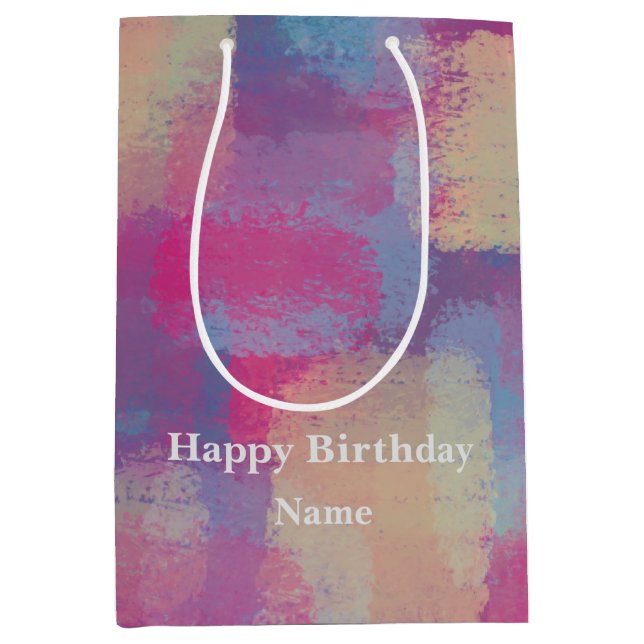 Pastel Patchwork Abstract Design (Framsidan)