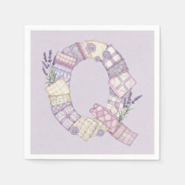 Pastel Patchwork, av Natasha Us Pappersservett