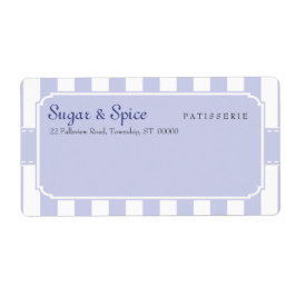 Pastel Patisserie Shipping Label Fraktsedel