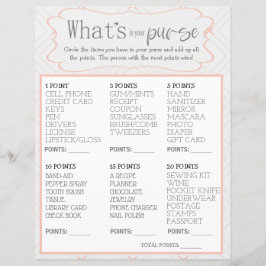 Pastel Peach och Cream Whats in your Purpose