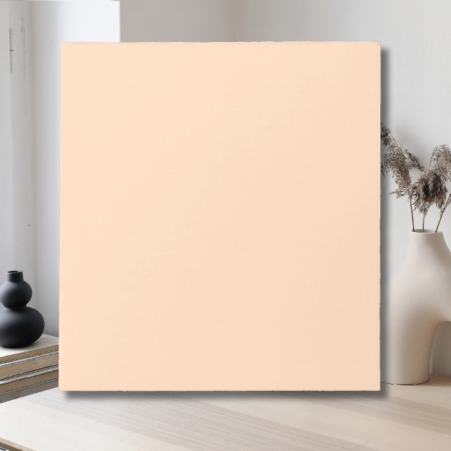 Pastel Peach Solid Färg | Klassisk | ELEGANT Anteckningsblock (Skapare uppladdad)