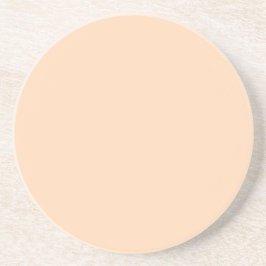 Pastel Peach Solid Färg | Klassisk | ELEGANT Underlägg