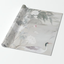 Pastel Peony Chinoiserie Presentpapper