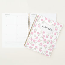 Pastel Petals Planner - Minimal & Elegant Design
