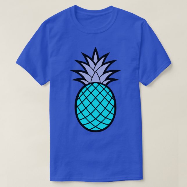 Pastel Pineapple TShirt T Shirt (Design framsida)
