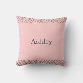 Pastel Pink Chihuahua Personalized Matching Kudde