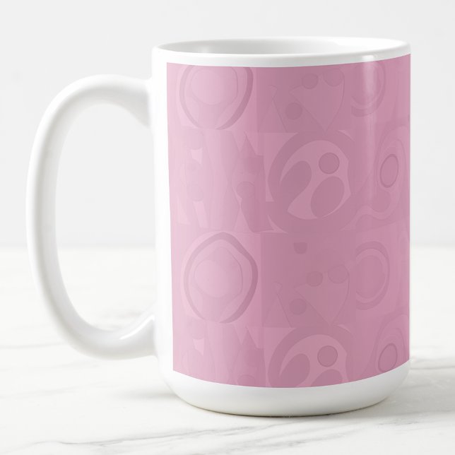 Pastel Pink Mother's Day Collection Kaffemugg (Skapare uppladdad)