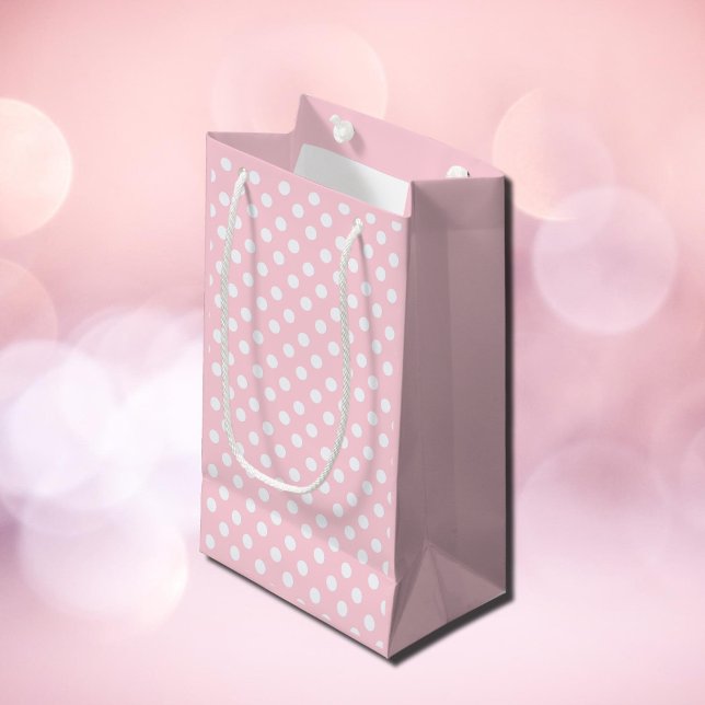 Pastel  Pink  Polka  dots  Gift Bag (Skapare uppladdad)