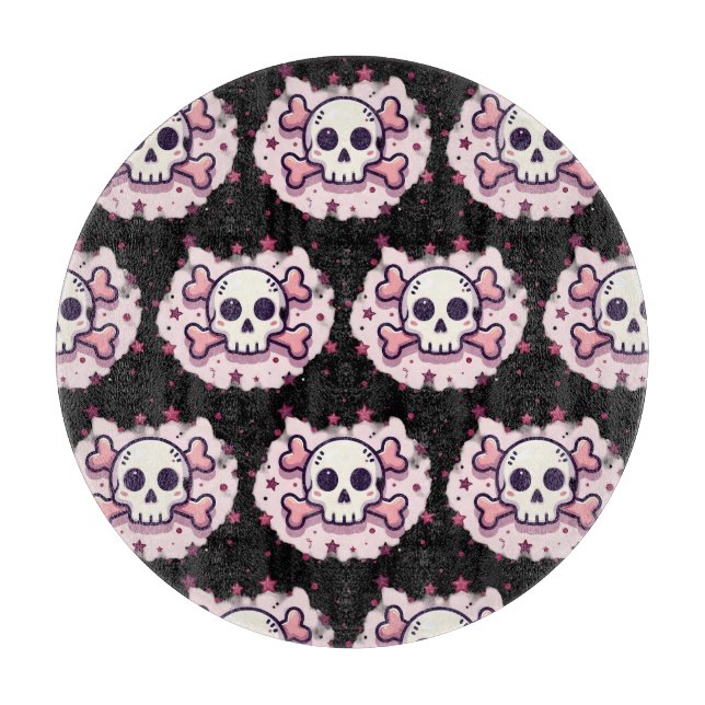 Pastel Pink Skull and Crossbones (Framsidan)