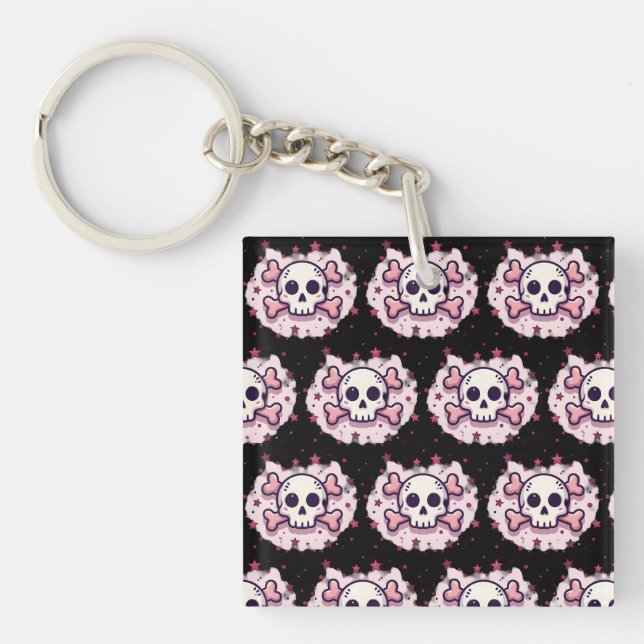 Pastel Pink Skull and Crossbones (Framsidan)