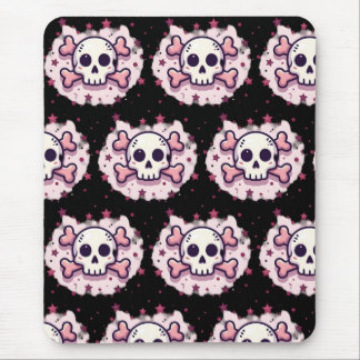 Pastel Pink Skull and Crossbones Musmatta