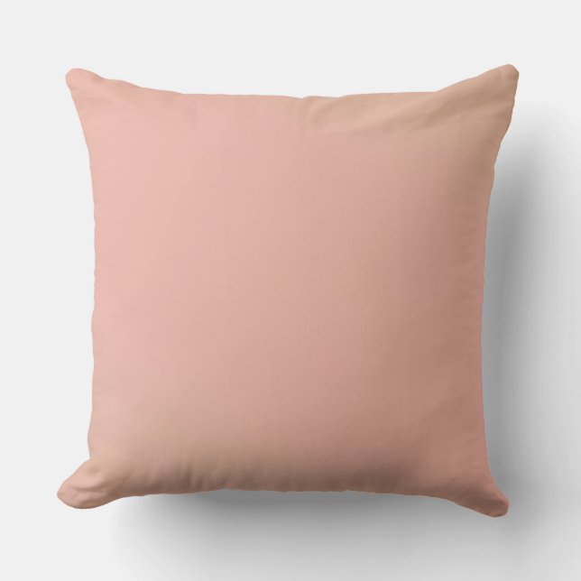 Pastel Pinkish-Gult Kudde (Framsida)