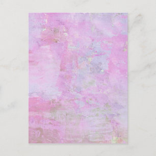 PASTEL PINKS-FÄRGBAKGRUND TAPET CUST VYKORT