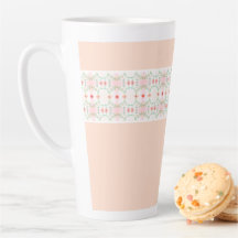 Pastel Pinks Peach och Grönt