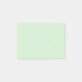 Pastel Pistachio Solid Färg | Klassisk | ELEGANT Post-it Block