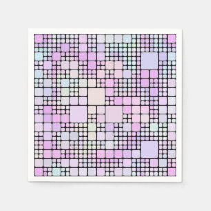 pastel pixelbitar : pappersservett