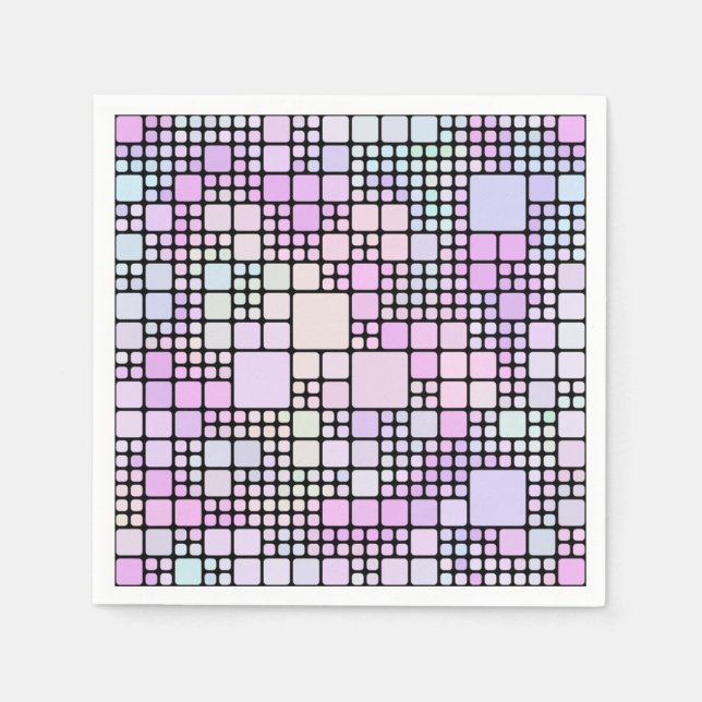 pastel pixelbitar : pappersservett (Framsidan)