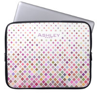 Pastel Pixels Coola Geometric Mönster Personlig