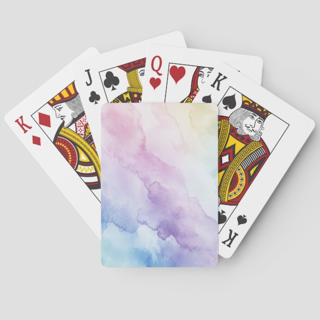 Pastel Play Deck Casinokort (Baksidan)