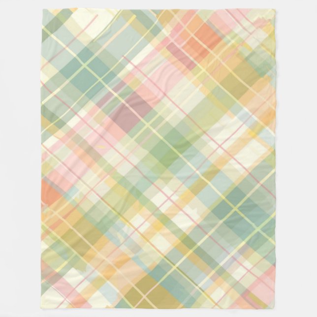 Pastel Play Fleece Blanket (Framsidan)
