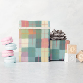 Pastel Play i Pinks & Mety Grönt Presentpapper