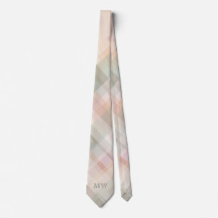 Pastel Play Monogram Initialer Peach Beige Sage Slips