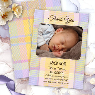 Pastel Play Neutralt Baby Photo - tackkort Tack Kort