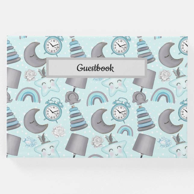 PASTEL POJKE BLUE ITEMS LEKSAK GÄSTBÖCKER (Framsida)