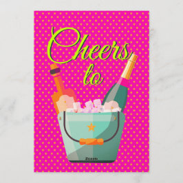 Pastel Polka Dots Birthday Party Inbjudningar