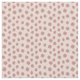 Pastel polka dots tyg