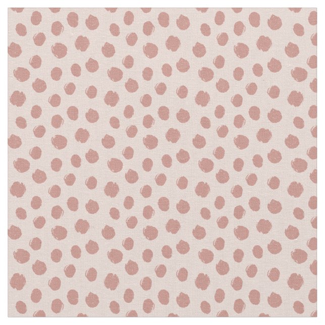 Pastel polka dots tyg (Närbild)