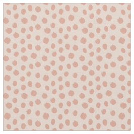 Pastel polka dots tyg