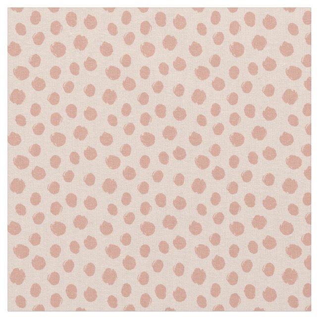 Pastel polka dots tyg (Närbild)