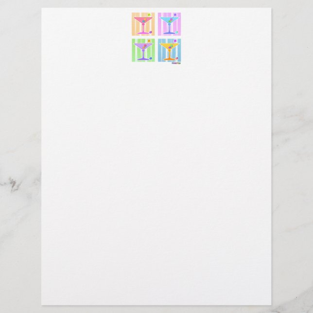 PASTEL POP ART MARTINIS (Framsida)