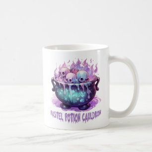 Pastel Potion Cauldron Kaffemugg