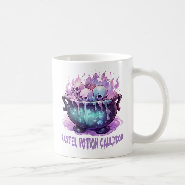 Pastel Potion Cauldron Kaffemugg (Höger)