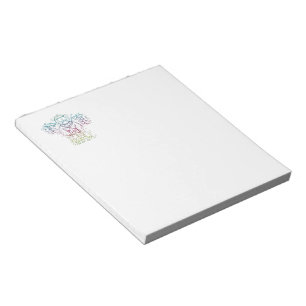 Pastel Praying Angel Anteckningsblock