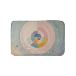 Pastel Prism: Rainbow Färg Hjul Badrumsmatta