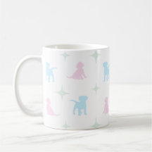 Pastel Puppies Coffee Mugg